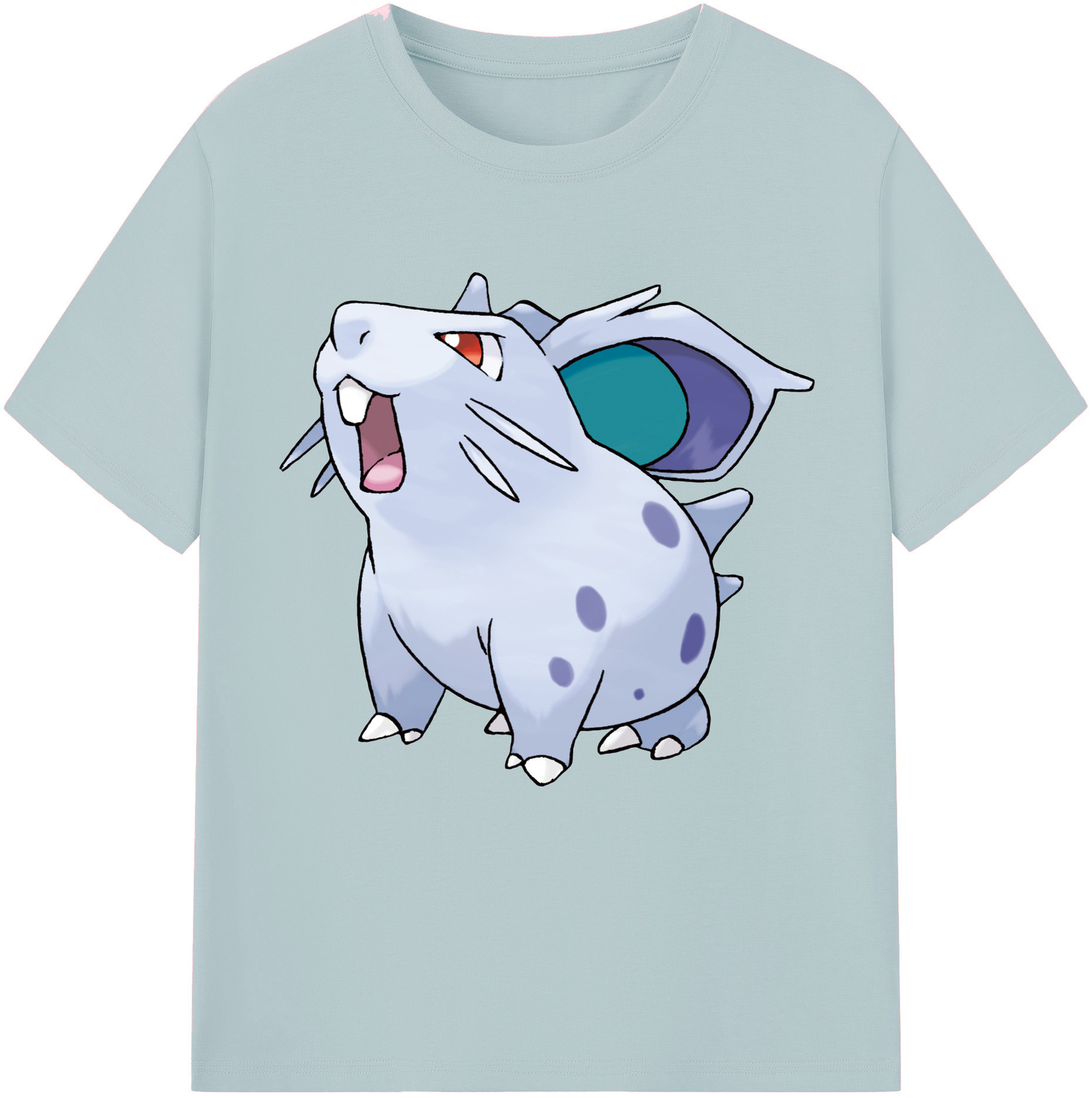 （画像用） ポケットモンスター Pokémon 綿100％半袖Tシャツ（フロントプリント）